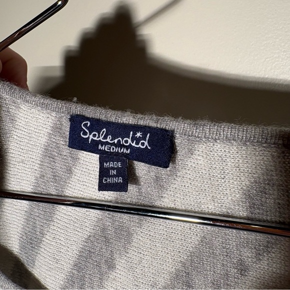 Splendid Cashmere Blend Tunic Sweater - Picture 5 of 8